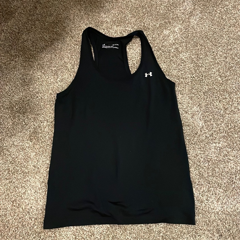 Black small under armor tank top